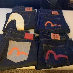 COPY - $150 EACH MENS JEANS EV’s and  red monkey jeans